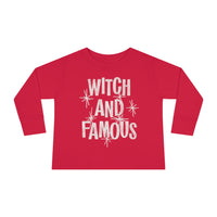 Witch and Famous Rabbit Skins Toddler Long Sleeve Tee