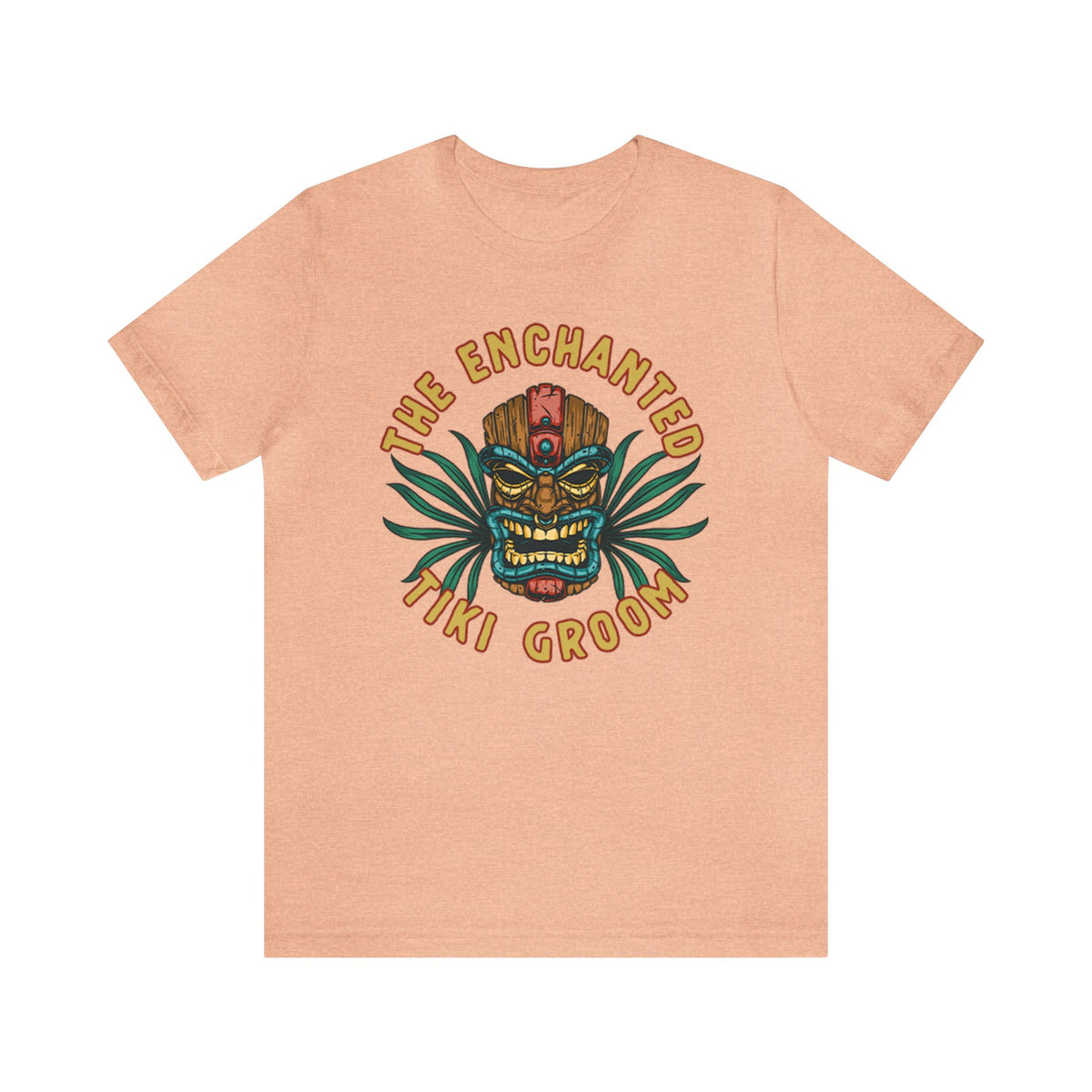 The Enchanted Tiki Groom Bella Canvas Unisex Jersey Short Sleeve Tee