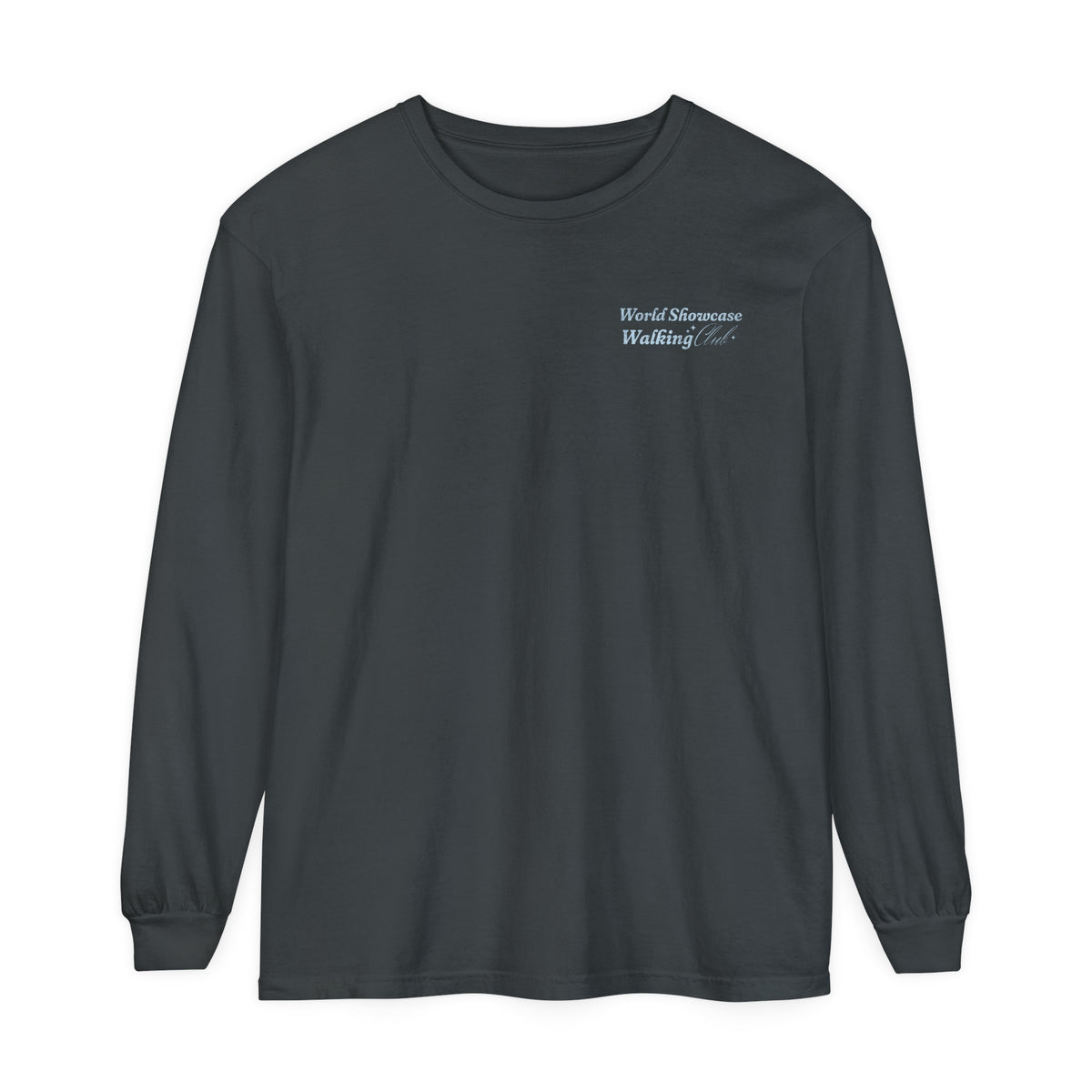 World Showcase Walking Club Comfort Colors Unisex Garment-dyed Long Sleeve T-Shirt