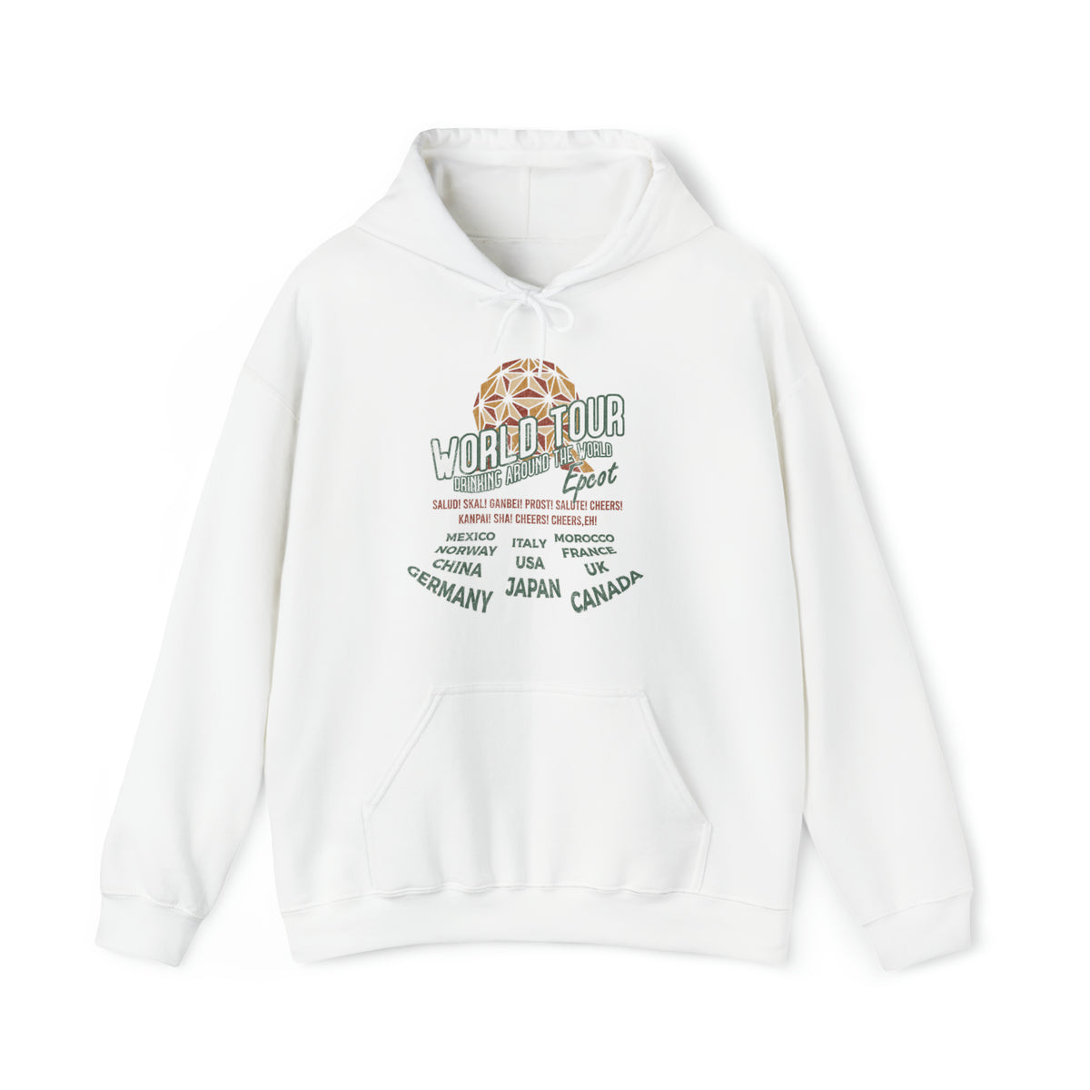 World Tour Gildan Unisex Heavy Blend™ Hooded Sweatshirt