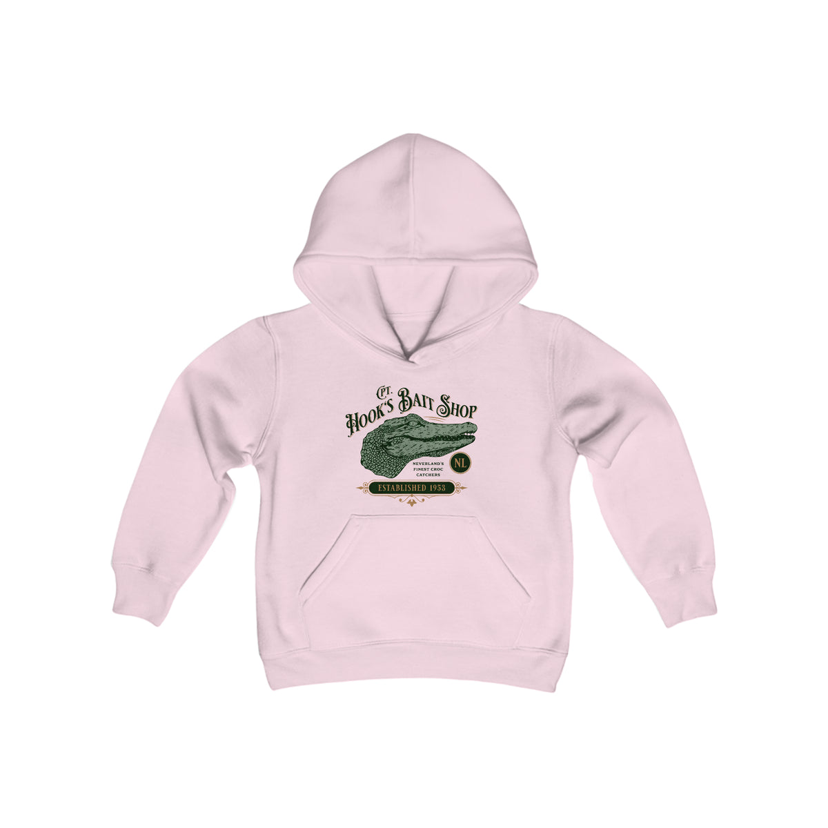 Captain Hook’s Bait Shop Gildan Youth Heavy Blend Hooded Sweatshirt
