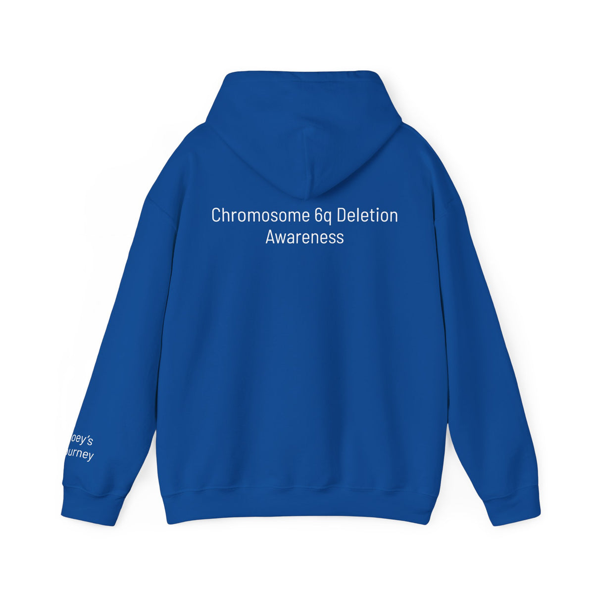 Joey's Journey Chromosome 6q Deletion Awareness Gildan Unisex Heavy Blend™ Hooded Sweatshirt