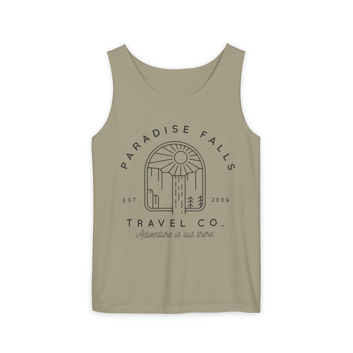Paradise Falls Comfort Colors Unisex Garment-Dyed Tank Top