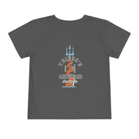 Triton's Mermaid Security Bella Canvas Toddler Short Sleeve Tee