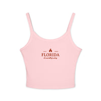 Florida It's One Hell of a Drug Women's Spaghetti Strap Tank Top