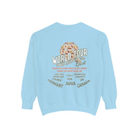 World Tour Comfort Colors Unisex Garment-Dyed Sweatshirt