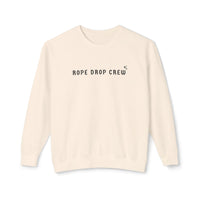 Rope Drop Crew Unisex Lightweight Comfort Colors Crewneck Sweatshirt