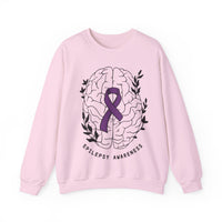 Epilepsy Awareness Gildan Unisex Heavy Blend™ Crewneck Sweatshirt