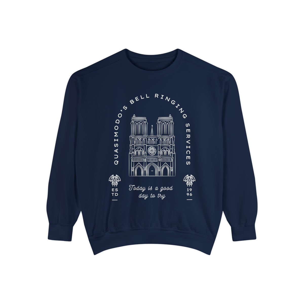 Quasimodo's Bell Ringing Services Comfort Colors Unisex Garment-Dyed Sweatshirt