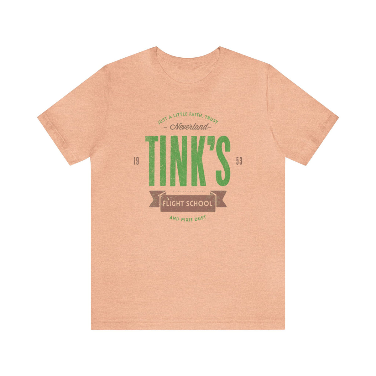 Not synced Tink’s Flight School Bella Canvas Unisex Jersey Short Sleeve Tee