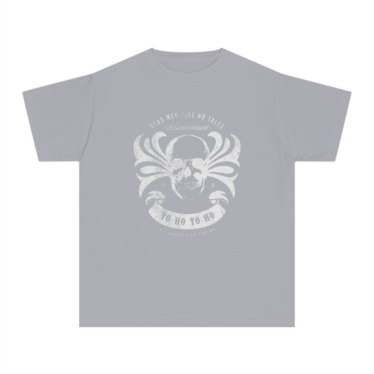 Dead Men Tell No Tales Comfort Colors Youth Midweight Tee