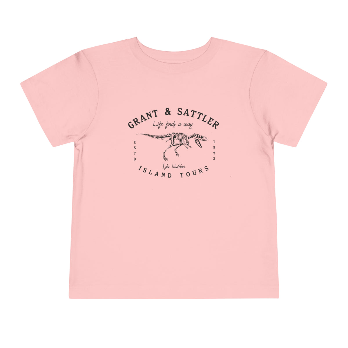 Grant & Sattler Island Tours Bella Canvas Toddler Short Sleeve Tee