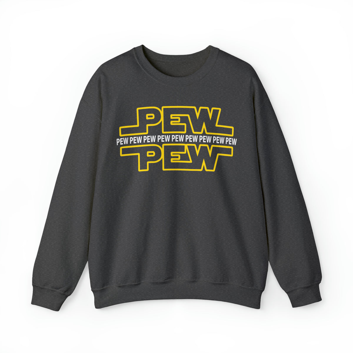 PEW PEW PEW Gildan Unisex Heavy Blend™ Crewneck Sweatshirt