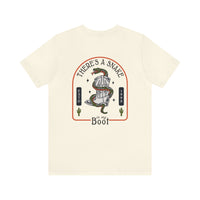 There's A Snake In My Boot Bella Canvas Unisex Jersey Short Sleeve Tee