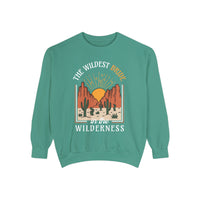 Wildest Bride In The Wilderness Comfort Colors Unisex Garment-Dyed Sweatshirt