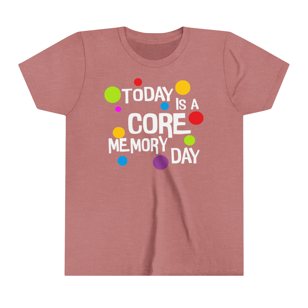 Core Memory Day Bella Canvas Youth Short Sleeve Tee