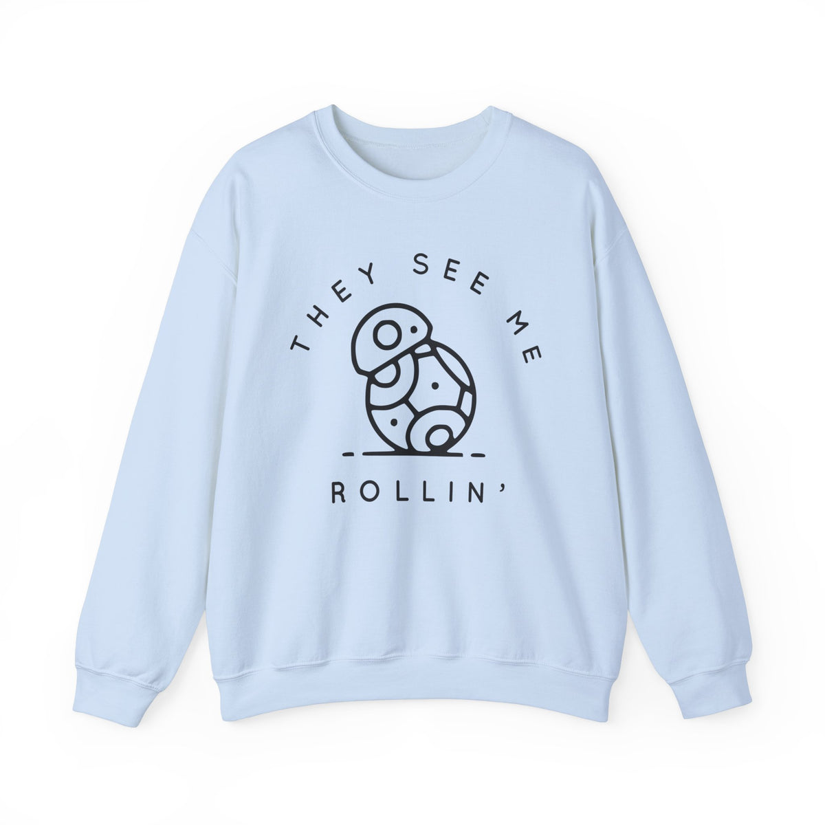They See Me Rollin' Gildan Unisex Heavy Blend™ Crewneck Sweatshirt