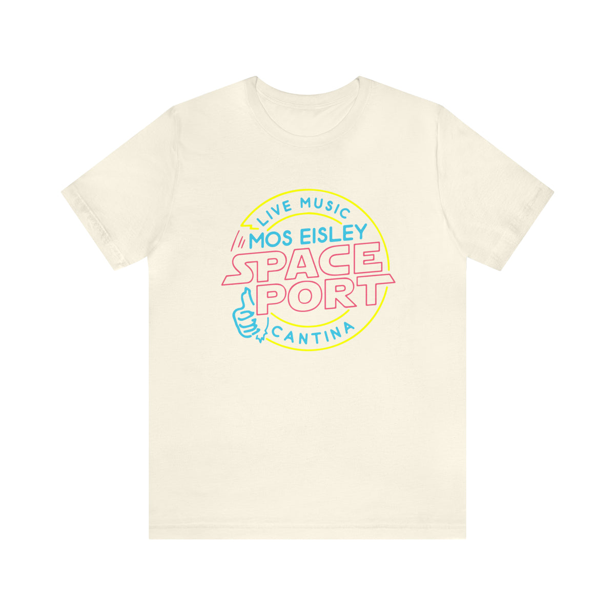 Mos Eisley Space Port Bella Canvas Unisex Jersey Short Sleeve Tee