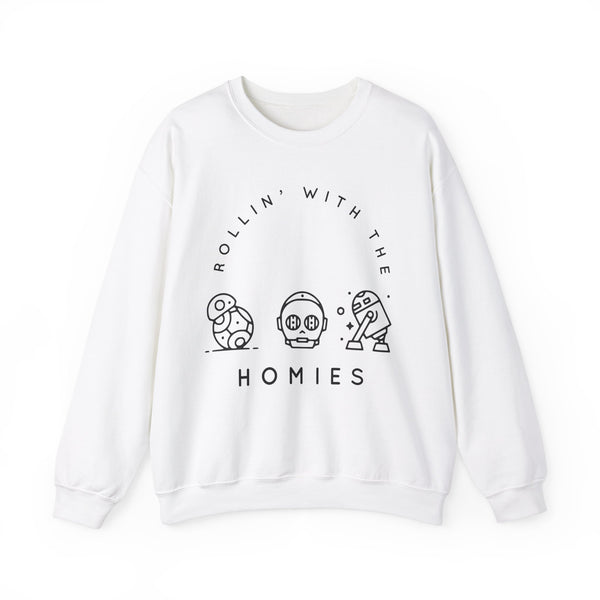 Rollin’ With The Homies Gildan Unisex Heavy Blend™ Crewneck Sweatshirt