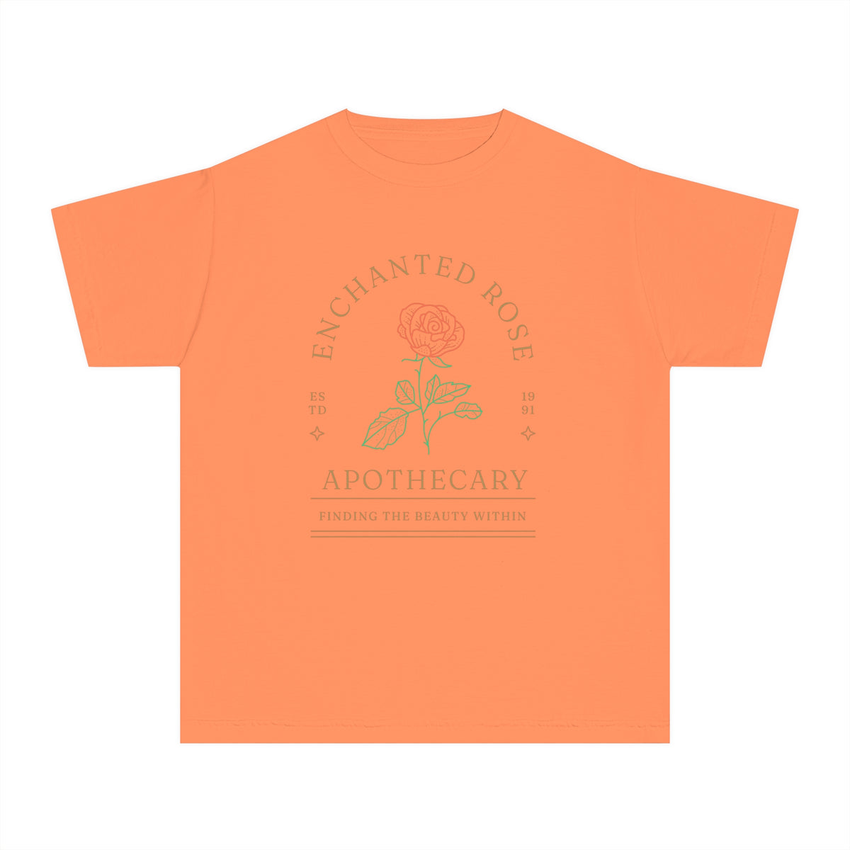 Enchanted Rose Apothecary Comfort Colors Youth Midweight Tee