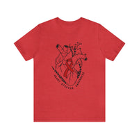 Heart Disease Awareness Bella Canvas Unisex Jersey Short Sleeve Tee