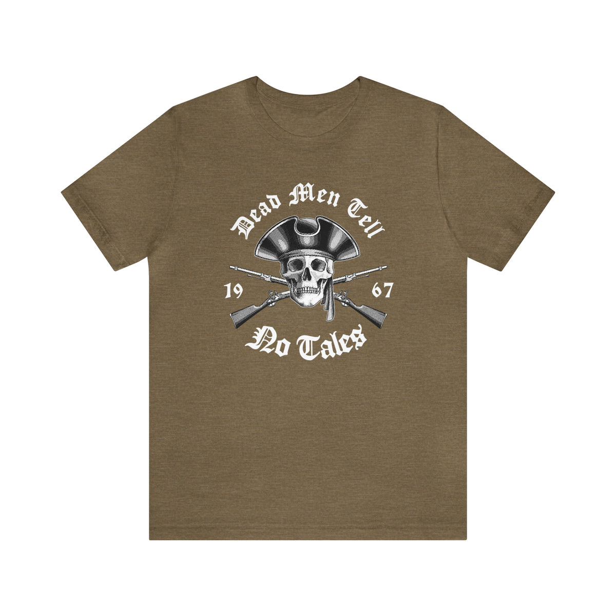 Dead Men Tell No Tales Bella Canvas Unisex Jersey Short Sleeve Tee