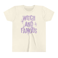 Witch and Famous Bella Canvas Youth Short Sleeve Tee