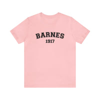 Barnes Bella Canvas Unisex Jersey Short Sleeve Tee