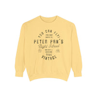 Pan's Flight School Comfort Colors Unisex Garment-Dyed Sweatshirt