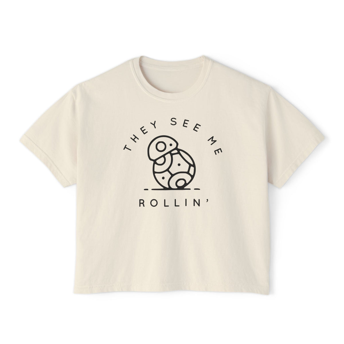 They See Me Rollin' Comfort Colors Women's Boxy Tee