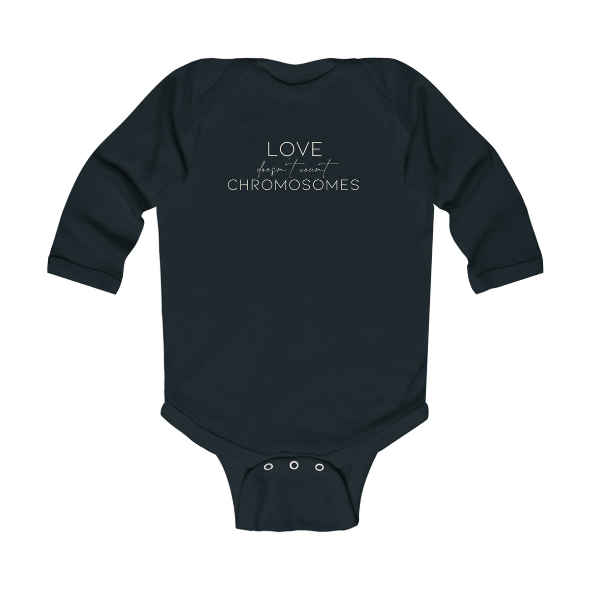 Joey's Journey Chromosome 6q Deletion Awareness Infant Long Sleeve Bodysuit