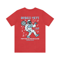 Disco Yeti Bella Canvas Unisex Jersey Short Sleeve Tee