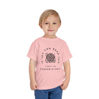 If You Can Read This Thank The Phoenicians Bella Canvas Toddler Short Sleeve Tee