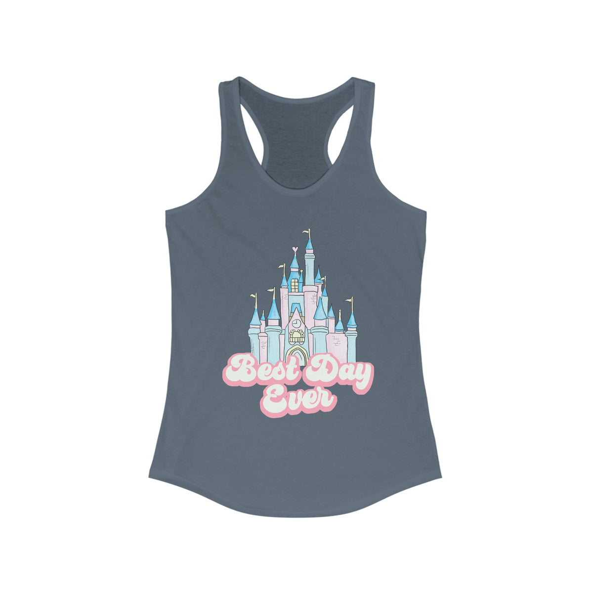 Best Day Ever Women's Next Level Ideal Racerback Tank