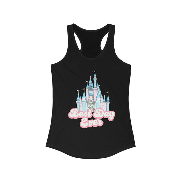Best Day Ever Women's Next Level Ideal Racerback Tank