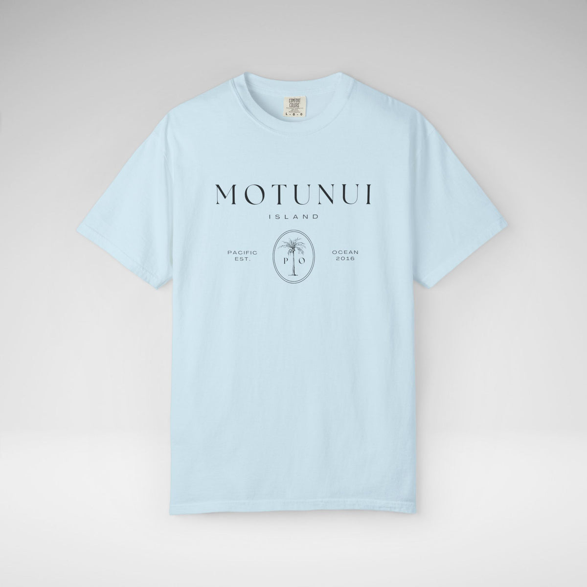 Motunui Island Comfort Colors Unisex Garment-Dyed T-shirt