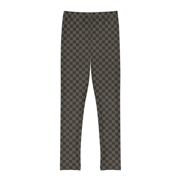Checked Youth Full-Length Leggings