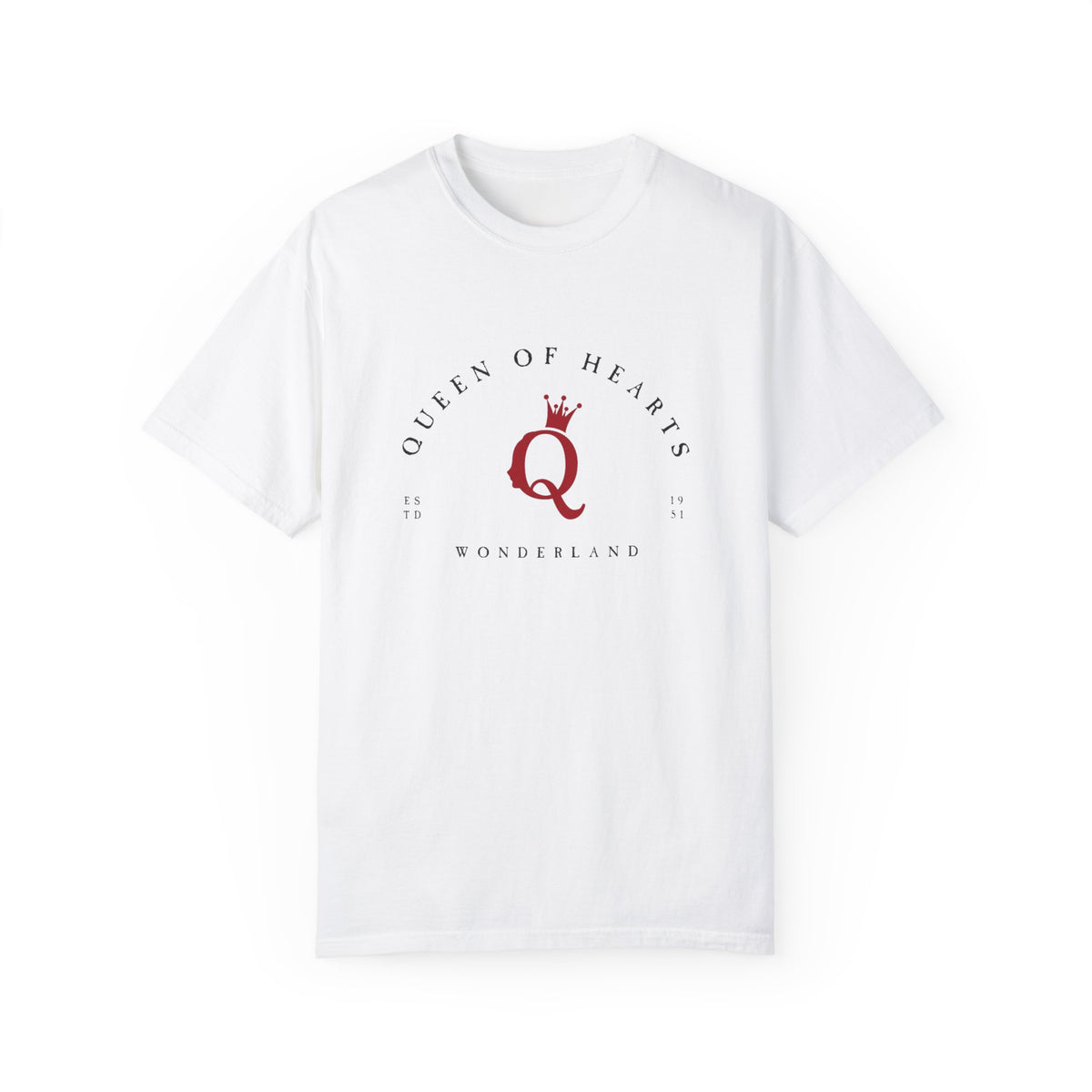 Queen of Hearts Comfort Colors Unisex Garment-Dyed T-shirt