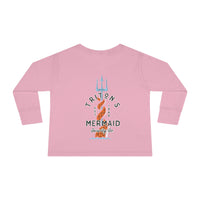 Triton's Mermaid Security Rabbit Skins Toddler Long Sleeve Tee