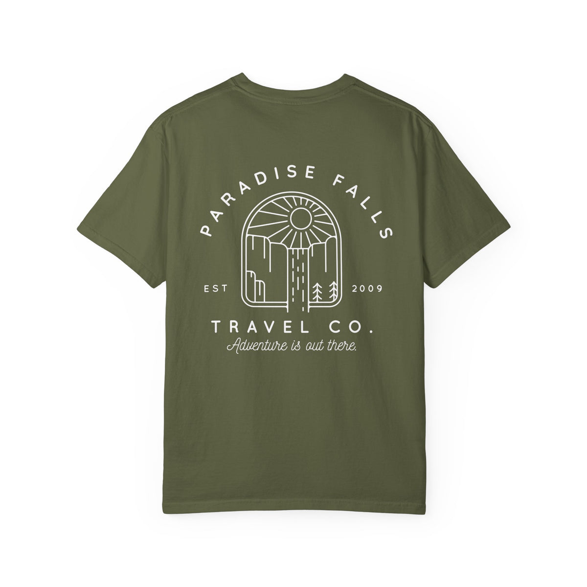 Paradise Falls Comfort Colors Unisex Garment-Dyed T-shirt