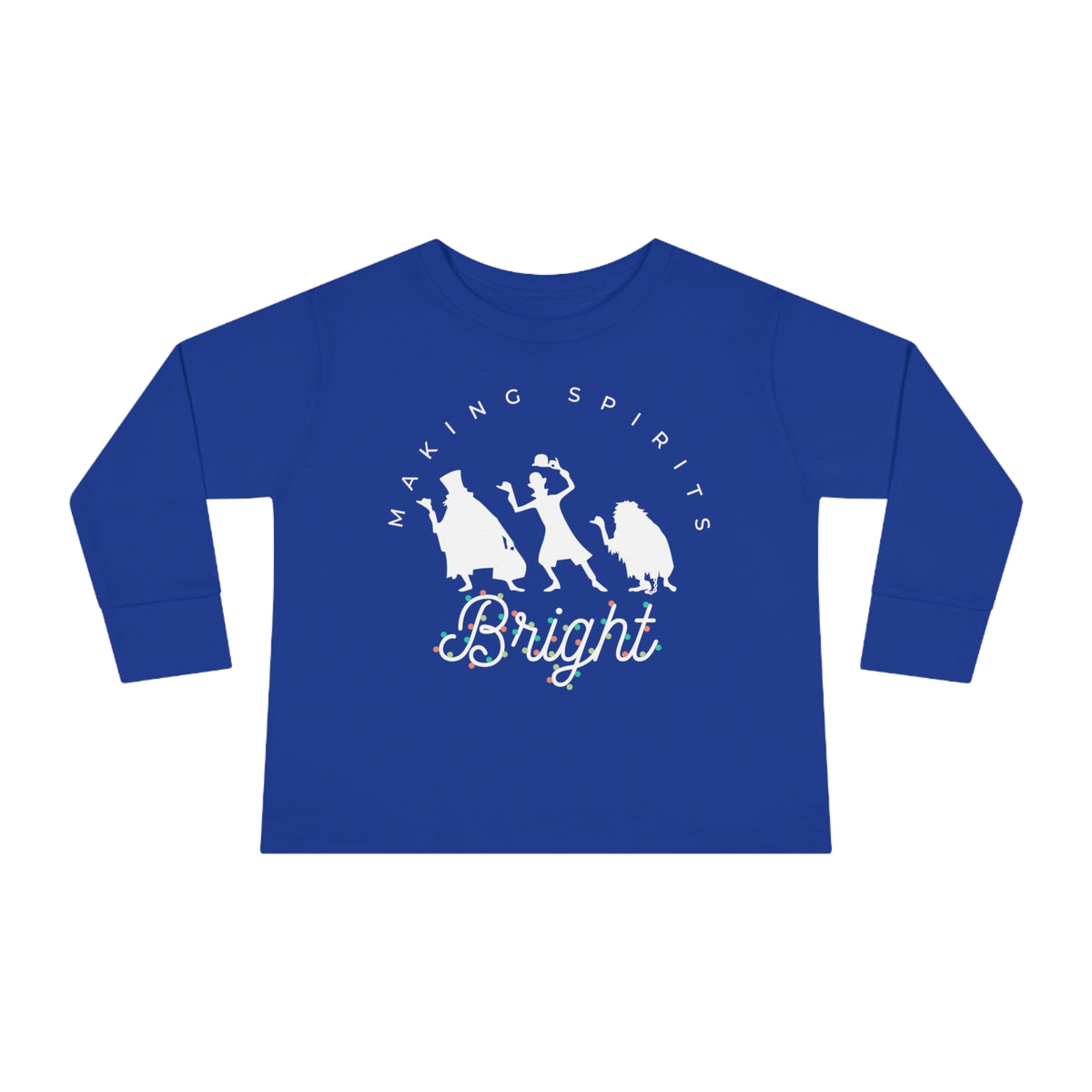 Making Spirits Bright Rabbit Skins Toddler Long Sleeve Tee
