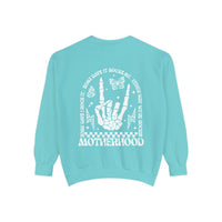 Motherhood Comfort Colors Unisex Garment-Dyed Sweatshirt