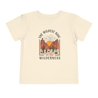The Wildest Ride In The Wilderness Bella Canvas Toddler Short Sleeve Tee