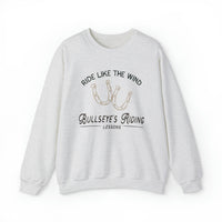 Bullseye's Riding Lessons Gildan Unisex Heavy Blend™ Crewneck Sweatshirt