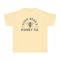 Pooh Bear's Honey Co. Comfort Colors Youth Midweight Tee