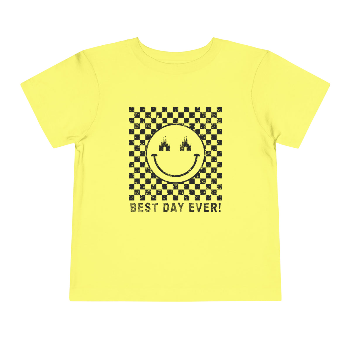 Best Day Ever Bella Canvas Toddler Short Sleeve Tee