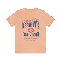 Mrs. Nesbitt’s Tea House Mint & Lavender Bella Canvas Unisex Jersey Short Sleeve Tee