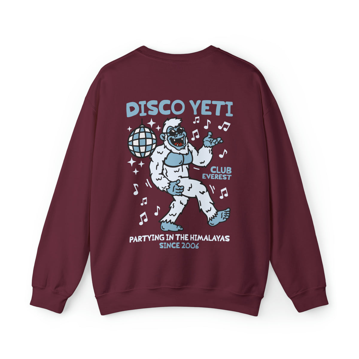 Disco Yeti Gildan Unisex Heavy Blend™ Crewneck Sweatshirt