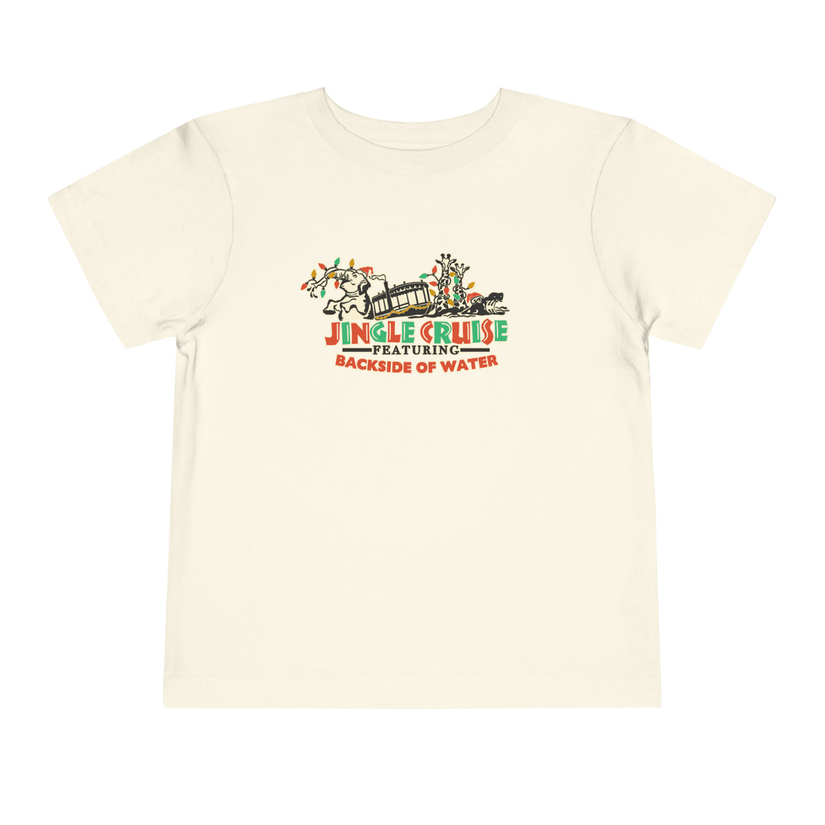 Jingle Cruise Bella Canvas Toddler Short Sleeve Tee