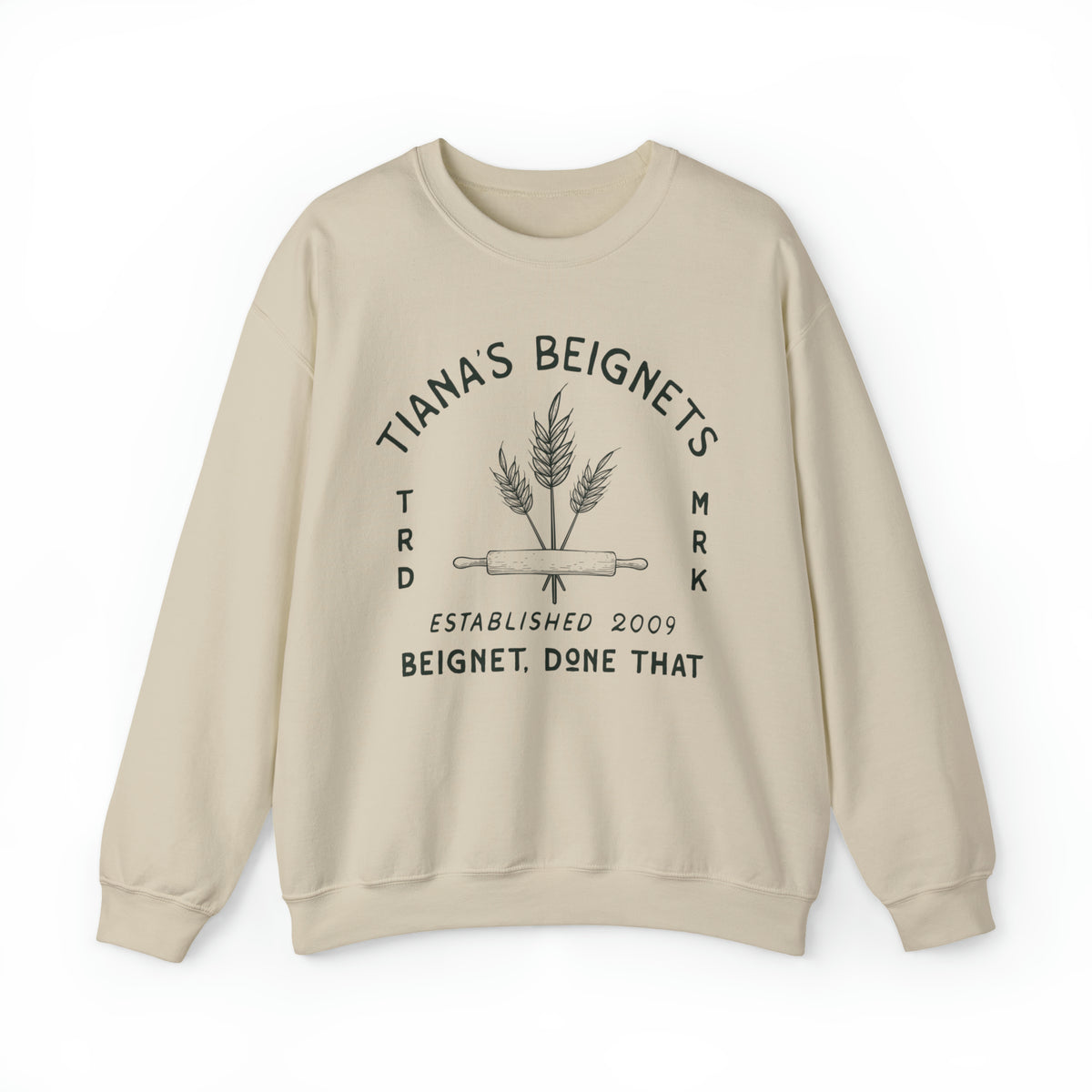 Tiana's Beignets Gildan Unisex Heavy Blend™ Crewneck Sweatshirt